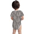 thumbnail image 2 of Rocae Black White Stripes for Baby Cotton Short-Sleeve Bodysuits for Unisex Onesies Bodysuit-2 Years, 2 of 7
