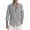Gray, variant on Mens Shirts Long Sleeve Vertical Stripe Button Down Shirt Lapel Casual Top Versatile Cozy Comfortable For Fall