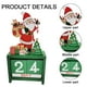 thumbnail image 3 of Calendario creativo de madera con decoraciones navideñas, 3 of 5