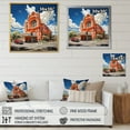 thumbnail image 4 of Designart "Dramatic Contrast A Grand Old Theater III" Theatres Floater Framed Wall Art Print, 4 of 7