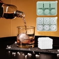 thumbnail image 4 of CEHVOM Ice Tray With 6 Ice Compartment Convenient Ice Tray Unique Mould With Lid Ice For Chilling Beverage, 4 of 5