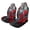 Color-2, variant on Red Rose Fantasy. Car Seat Covers Pack of 2 Universal Front Seat Protective Cover