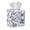 Blue Flower, variant on Xoenoiee Hibiscus Leaf Print Tissue Box Cover Square Foldable Tissue Box Holder PU Leather Facial Paper Organizer, for Bathroom Bedroom Living Room Parlors Office, Snap Closure