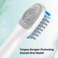 thumbnail image 2 of Replacement Brush Heads Compatible with Rtauys M5 Sonic Electric Toothbrush, 10 Count, White, 2 of 3