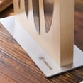 thumbnail image 2 of ZWILLING Magnetic Storage Block, Stainless Steel Base (no knives included) - Natural Light Brown, 2 of 4