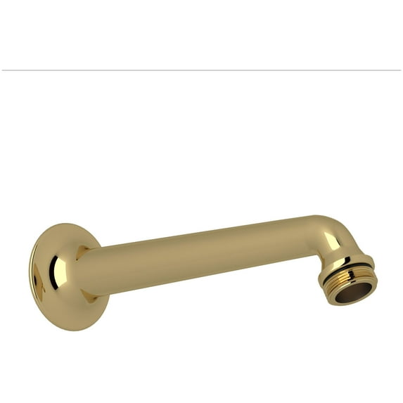 Rohl C5056.2 Country 7-1/8" Wall Mounted Shower Arm And Flange - Brass