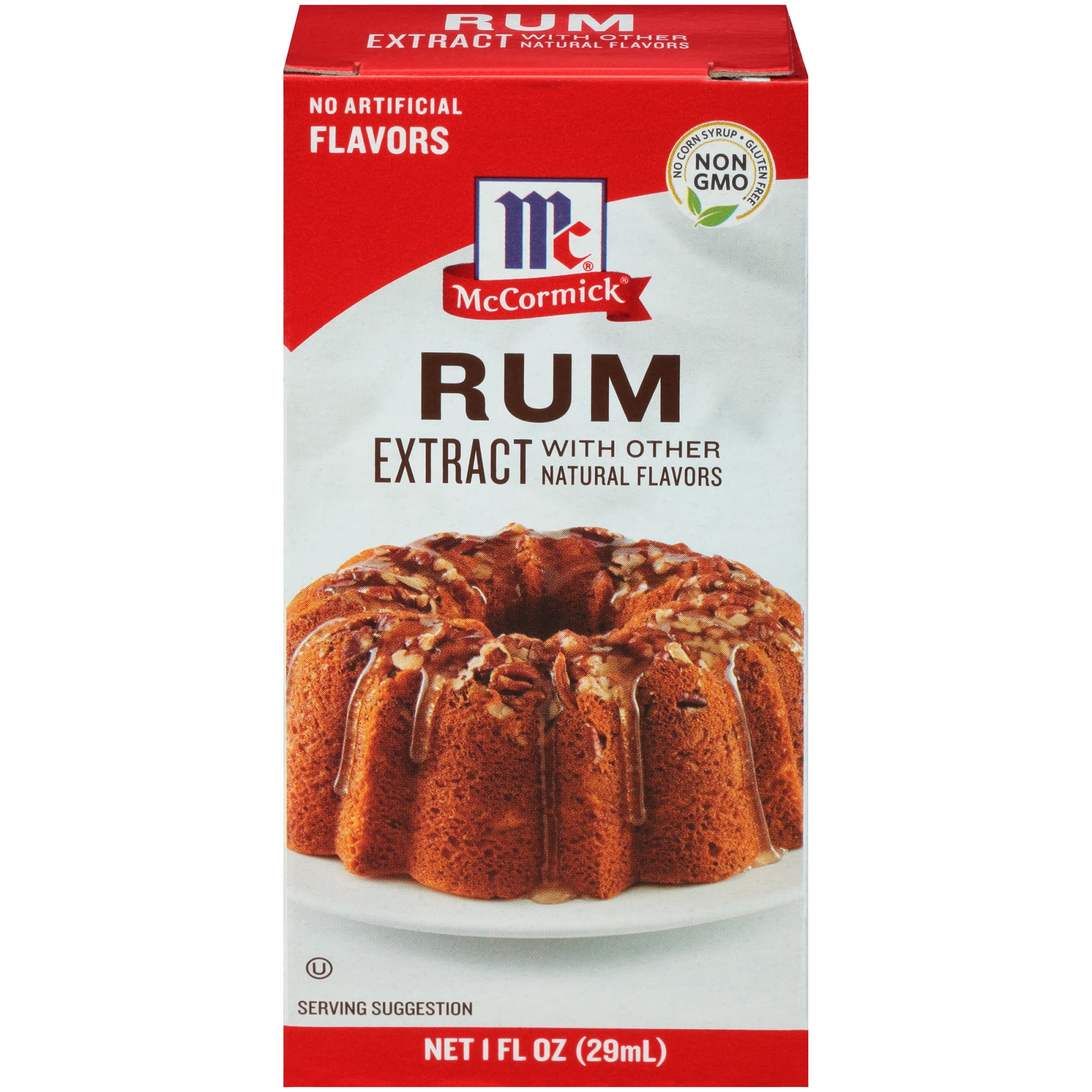 McCormick Rum Extract With Other Natural Flavors, 1 fl oz