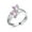 RD1, variant on YYKihy Women's Zircon Ring Double Heart Shaped Gemstone Platinum Plated Copper Ring Jewelry