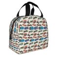 thumbnail image 2 of Balery Train Bolsa de Almuerzo Aislada – Caja de Almuerzo con Papel de Aluminio Grueso, Mantiene la Comida Fresca por 4 Horas, 2 of 8