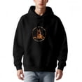 thumbnail image 1 of Men's Long Sleeve Hoodie Pullover Sweatshirt with Pockets Featuring a Fun German Design and ' OCCLUSION OF THIGU ' S ' Text, 1 of 7