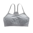 thumbnail image 4 of NordicNest Girls Training Bra â Soft Breathable Double Layer Padded, Adjustable Straps Bralette for 10-14, 4 of 5