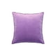thumbnail image 2 of Inteprter Funda de cojín de asiento de repuesto, suave, decorativa, respetuosa con la piel, resistente, funda de almohada, accesorios, amarillo, Decoración del hogar Púrpura 45x45cm, 2 of 6