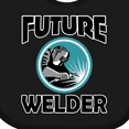 thumbnail image 4 of Inktastic Welding Future Welder Boys Baby Bib, 4 of 4
