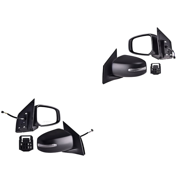 Par de Espejos Mirage 2015 A 2020 Mitsubishi Elect P/Pintar C/Direcc 5 Pines Genérica .