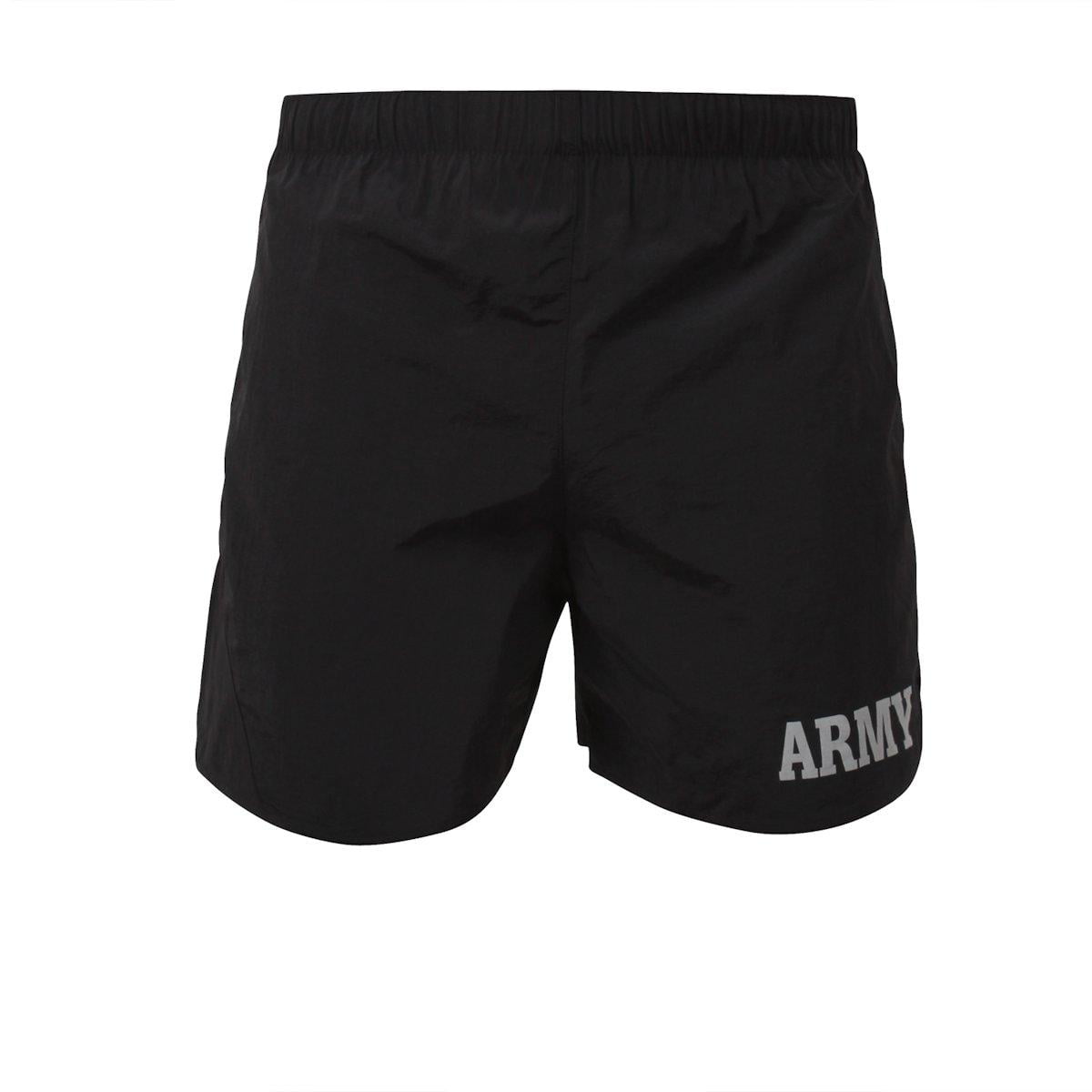 Army - Black Physical Training Shorts, Mens Size M - Walmart.com ...
