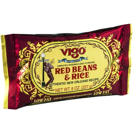 Vigo Red Beans & Rice, 8 oz, (Pack of 12) (The Best Red Beans And Rice)