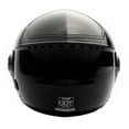thumbnail image 4 of MMG Motorcycle Open Face Helmet DOT Flip-Up Visor Gloss Black (Medium) Model 28, 4 of 6