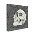 thumbnail image 3 of Stupell Crystal Eyes Skull Goth Roses Beauty & Fashion Painting Gallery Wrapped Canvas Print Wall Art, 3 of 7
