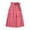 Red, variant on Bibifish Womens Oktoberfest Skirts Plaid Apron Skirt Casual High Waist Ruffled Tiered Peasant Skirt Traditional Skirts