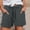 Dark Gray, variant on Itsame Women Walk Shorts With Pockets Womens Linen Short Sweat Pants Relaxed Cotton Wide Leg Shorts Hot Pink Size XL
