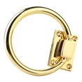 thumbnail image 2 of Door knocker alloy pull ring ring 111mmx56mmx38mm+4 screws (golden), 2 of 7