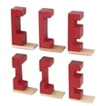 thumbnail image 4 of Wooden Unlock Toy, Promote Intelligence Lightweight Exercise Fingers Wooden Interlocking Puzzle Toy Brain Teaser  For Adults, 4 of 8