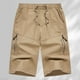 thumbnail image 2 of Pantalones cortos informales de 7 pulgadas para hombre - Pierna recta - Ligeros - Transpirables - Verano, 2 of 3