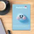 thumbnail image 2 of Blue Pocket Hug Smile Ball - A Tiny Cheerful Companion for Daily Warmth,Pocket Hug Sweet, Positive Daily Reminder, Encouraging Gift for Family and Friends, Perfect for Christmas, Easter,  Thanksiving, 2 of 7