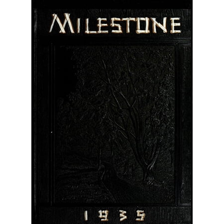 (Custom Reprint) Yearbook: 1935 Eastern Kentucky University - Milestone Yearbook (Richmond, KY)