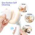 thumbnail image 3 of Cepillo de aseo para perros y gatos, cepillos autolimpiantes para perros y gatos con partículas de masaje, 3 of 7