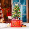 thumbnail image 5 of Compatible con bloques de construcción ensamblados, juguete, regalo de Navidad, casa de dulces, caja de música giratoria, adornos, regalo para niños, 5 of 5