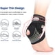 thumbnail image 5 of Dinheiro 2 tobilleras de compresión transpirable para hombres y mujeres, funda elástica para esguince de pie para protección deportiva, 5 of 6