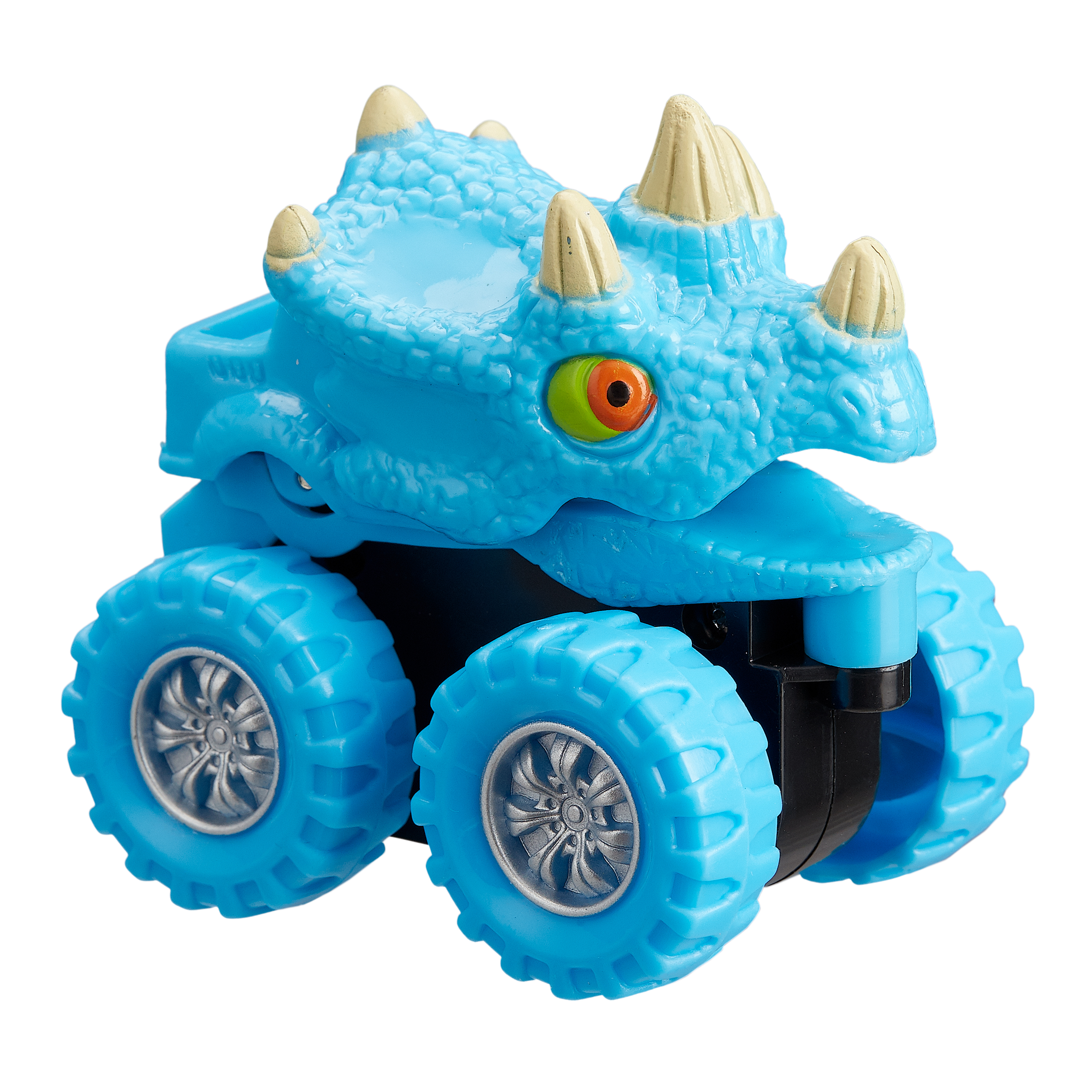 Spark Create Imagine 5 Piece Monster Trucks.  Amazing Looking Free Wheel Colorful Monster Trucks! - image 3 of 8