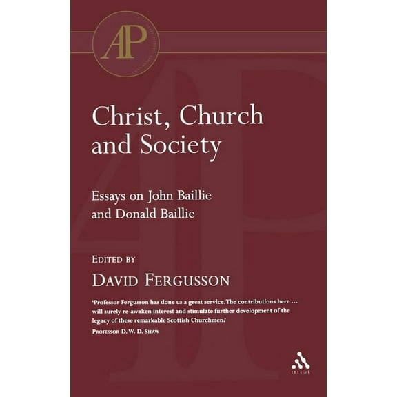 T & T Clark Academic Paperbacks Christ, Church and Society, (Paperback)