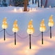 thumbnail image 4 of Luces Solares Led Navideñas con Forma de Muñeco de Nieve, Luces con Enchufe de Tierra, Decoración Navideña, Luces Decorativas para Exteriores, Jardín, Patio, Césped, Una Sola Pasada., 4 of 6