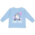 thumbnail image 3 of Inktastic Big Sis Unicorn Sister Announcement Girls Long Sleeve Toddler T-Shirt, 3 of 5