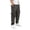 Dark Gray*, variant on RUTAYY Boys Cargo Pants Utility Side Pockets Elastic Waist Solid Color Outdoor Activity Trousers, Grey