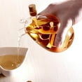 thumbnail image 4 of HomeLife Anti-leak Oil Pot Glass Condiment Cruet Bottles Double Pourer Spout Stoppers for Cooking, 4 of 9