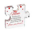 thumbnail image 1 of Liquidation Maintenant! Cadeaux pour Papa Plaque Acrylique en Forme de Casse-Tête Cadeau d'Anniversaire Amitié Q6O2, 1 of 1