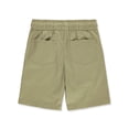 thumbnail image 2 of French Toast Boys' Pull-On Zip Pocket Shorts Color: khaki Size: 12, 2 of 3