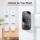 thumbnail image 5 of Cerradura inteligente TCL D1 Pro Palm Vein, cerradura de puerta de entrada sin llave Wi-Fi con batería recargable, control remoto de aplicación, cerradura electrónica de seguridad mejorada para puerta, 5 of 5