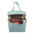 thumbnail image 2 of Unique Bargains Floral Makeup Bag Zipper Flower Cosmetic Pouch Blue, 2 of 7