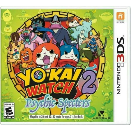 Yo Kai Watch 2 Psychic Specters Nintendo 3ds The Strange But Friendly Troublemakers Walmart Com
