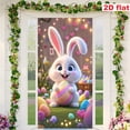 thumbnail image 5 of ChicYu 35.43x70.87in Door Covers Decorations-Cute Realistic Print Summer Spring Door Banners for Front,Sign Cover Banner Hanging Backdrop for Outdoor Indoor Eve Wall Decor Supplies, 5 of 5