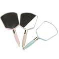thumbnail image 1 of Handheld Mirror with Handle Bathroom Mirror Wall Mounted with Hook Hole for Vanity Makeup Home Salon Travel Use(Random Color), 1 of 8