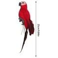 thumbnail image 2 of Visit the Apexora Store Feather Parrot Decoration Indoor Outdoor Clip High Quality, 2 of 8