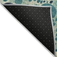 thumbnail image 7 of Dalyn Rugs Machine Washable Indoor/Outdoor Chantille Teal 2'3" x 7'6" Runner Rug, 7 of 7