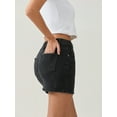 thumbnail image 6 of LMLYSoH Women Denim Skirts Solid Color Bodycon Jeans Skirts Summer Casual Mini Skirts Streetwear, 6 of 9
