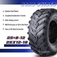thumbnail image 4 of ROADGUIDER Set 4 ATV/UTV Tires 25x8-12 Front 25x12-10 Rear 6PR 10272/274, 4 of 4