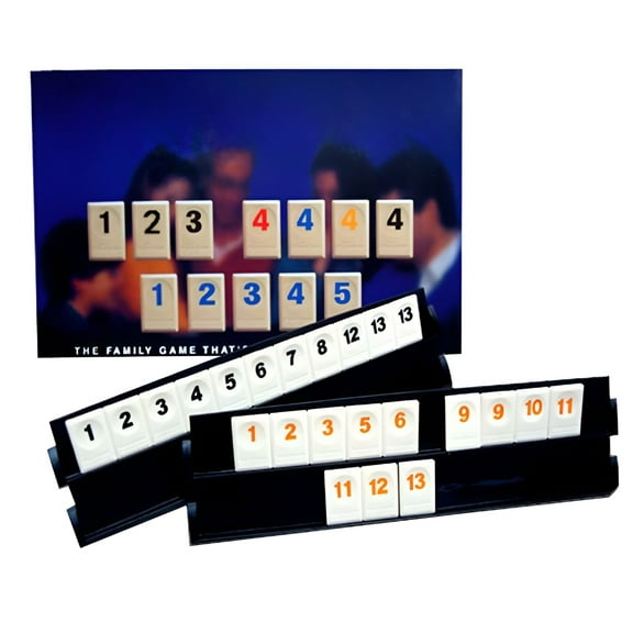 BESTSKY Mahjong Game Set Family Board Game Standard Version Puzzle Leisure Tabletop Entertainment for All Ages